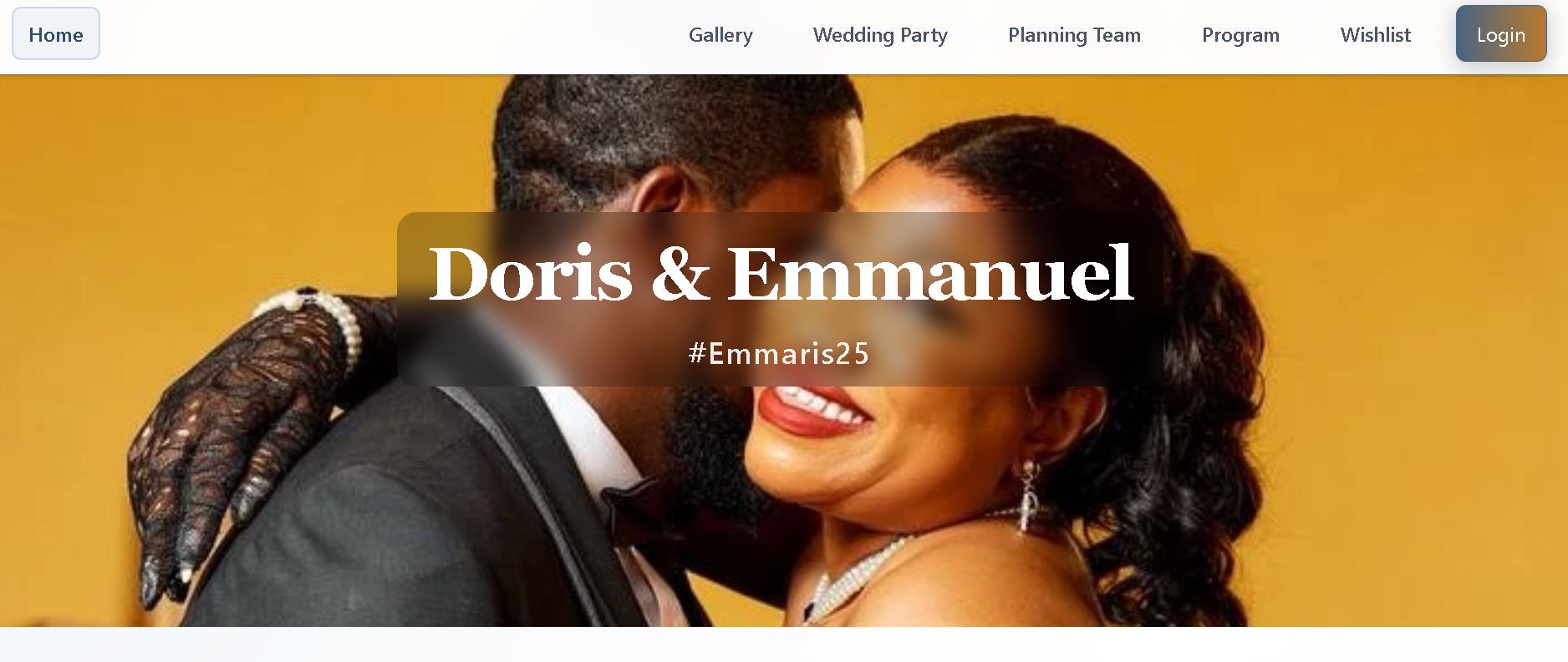 Emmaris Wedding System